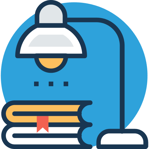 Study library books product knowledge icon
