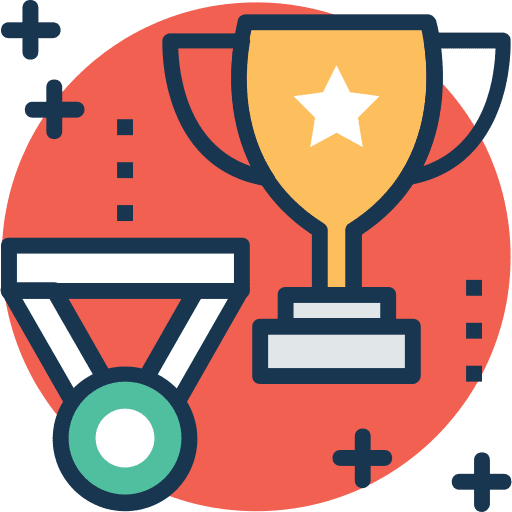 Success success trophy medal icon
