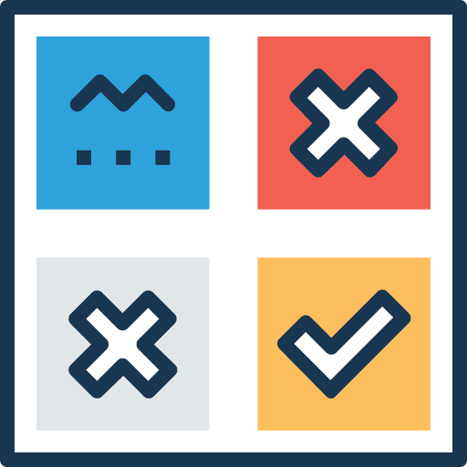 Tic tac toe education entertainment circles icon