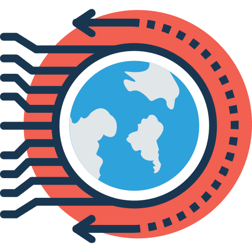 World miscellaneous multimedia technology icon