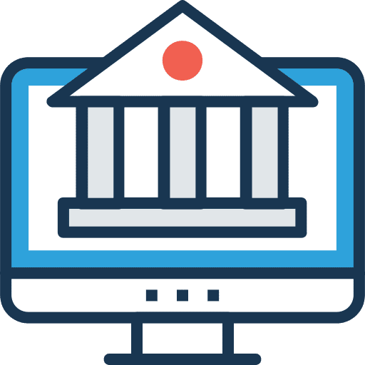 Online education computer internet online learning icon