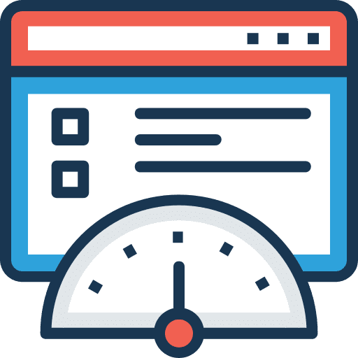 Speed interface page speed icon