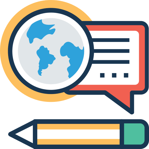 Worldwide planet earth maps and location worldwide icon