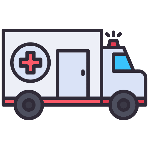 Ambulance emergency healthcare and medical ambulance icon Ambulance emergency healthcare and medical ambulance icon