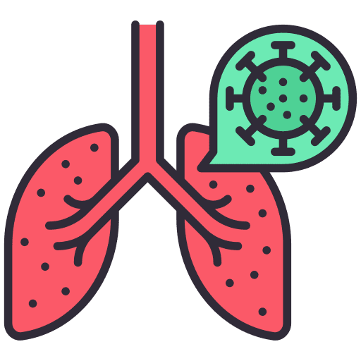 Lungs respiration lungs pneumonia icon Lungs respiration lungs pneumonia icon
