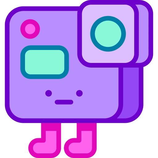 Action camera action camera photography photo camera icon