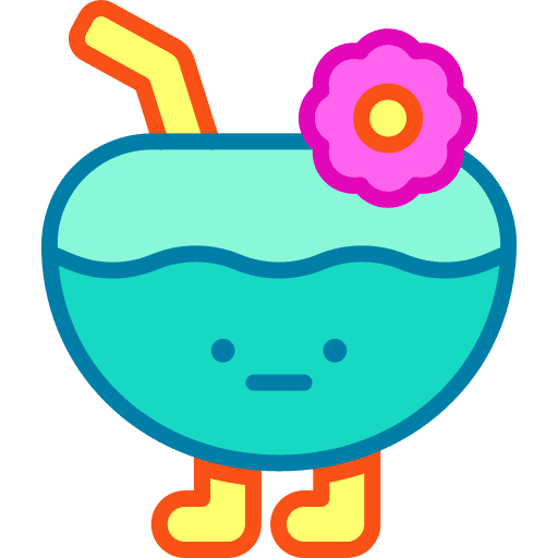 Coconut drink leisure alcoholic drinks celebration icon Coconut drink leisure alcoholic drinks celebration icon