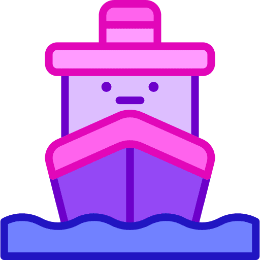 Cruise boat travel transportation icon Cruise boat travel transportation icon