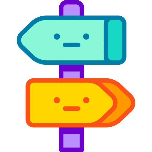 Directional sign street sign signboard arrows icon Directional sign street sign signboard arrows icon