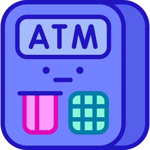 Atm machine money business and finance cash point icon Atm machine money business and finance cash point icon