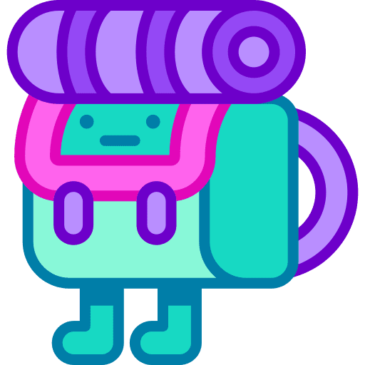 Backpack travel bag transportation travel icon Backpack travel bag transportation travel icon