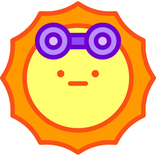 Sun nature summer meteorology icon Sun nature summer meteorology icon