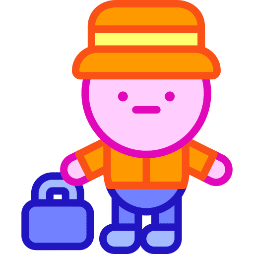 Bell boy professions and jobs hotel user icon Bell boy professions and jobs hotel user icon