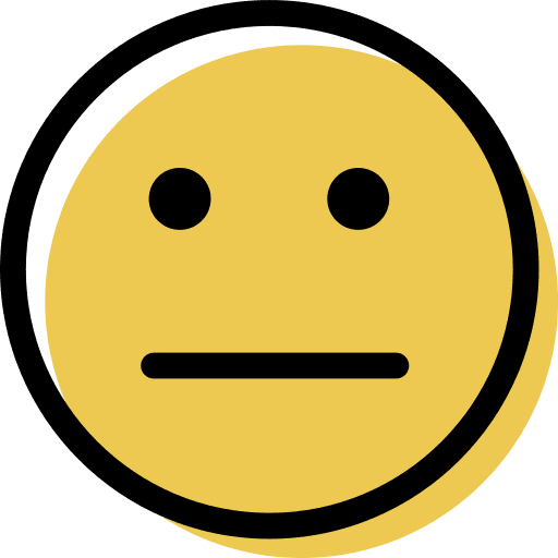 Surprised emoticon interface smiley icon