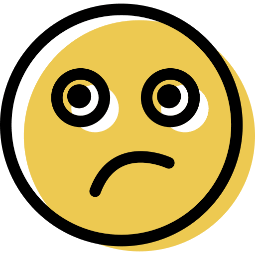 Sad feelings emotion face icon Sad feelings emotion face icon