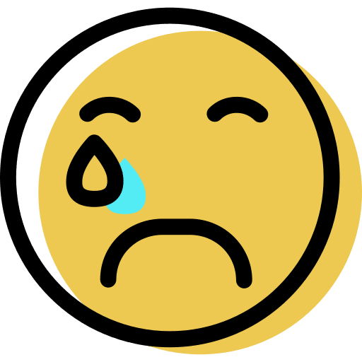 Crying feelings smiley crying icon Crying feelings smiley crying icon