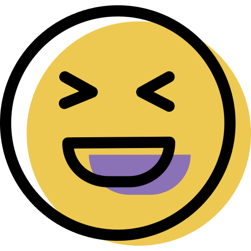 Happy feelings interface smiley icon Happy feelings interface smiley icon