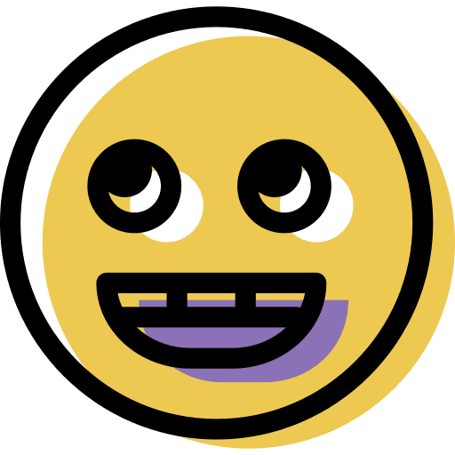 Happy smiley emotion interface icon Happy smiley emotion interface icon