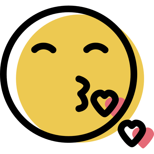 Kiss kiss people face icon Kiss kiss people face icon