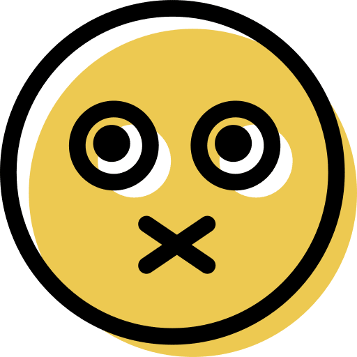 Muted interface face muted icon Muted interface face muted icon