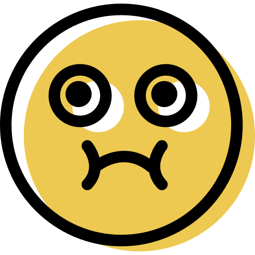 Sick face emotion smiling icon Sick face emotion smiling icon