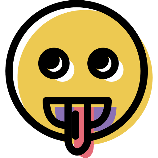 Tongue smiling face smiley icon Tongue smiling face smiley icon