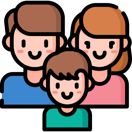 Family generation marriage dad icon