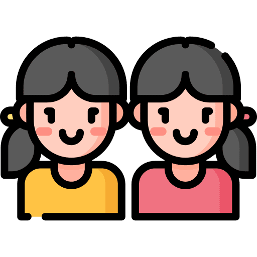 Twins family user twins icon