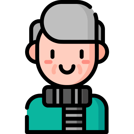 Grandfather old man user winter icon Grandfather old man user winter icon