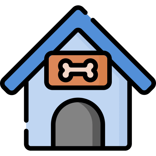 Dog house pet house dog house animals icon Dog house pet house dog house animals icon