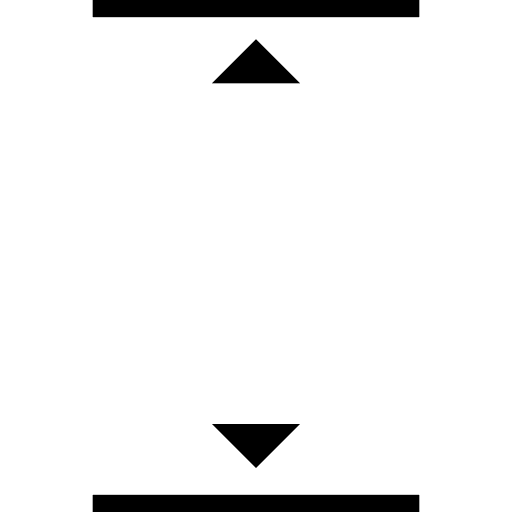 Fit to height interface sizes size icon