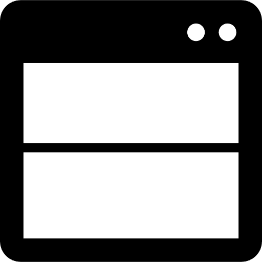Window split vertical vertical windows option icon
