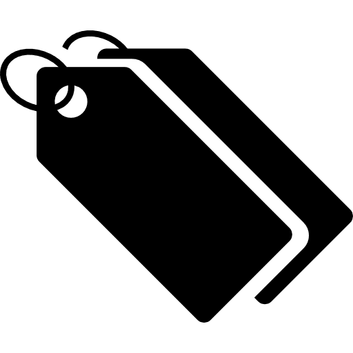 Tags black couple with rings rings two seo tag icon