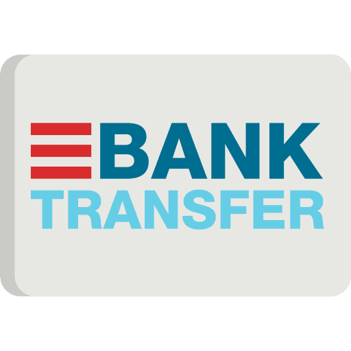 Bank transfer credit card payment method money card icon
