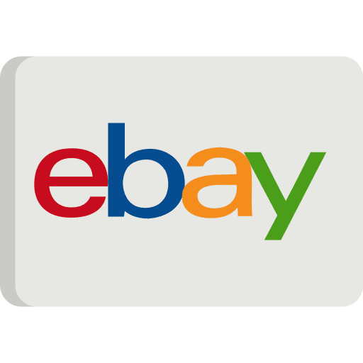 Ebay money card payment method business and finance icon