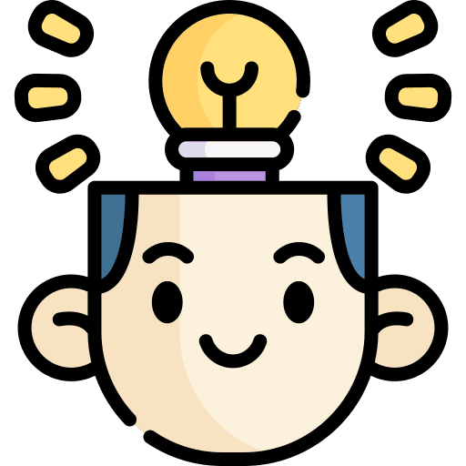 Idea conceptual symbol hand drawn icon