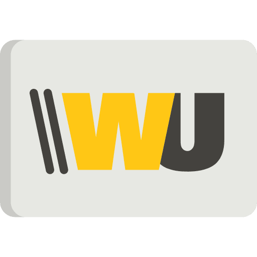 Western union business and finance credit card money card icon Western union business and finance credit card money card icon