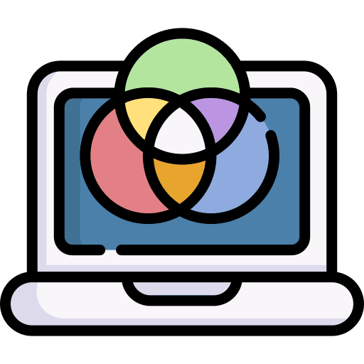 Cmyk cmyk print scheme icon