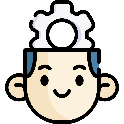 Settings mind settings user options icon