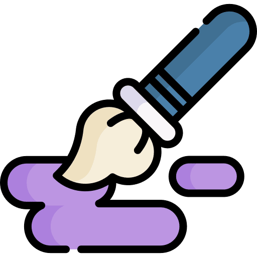 Brush art and design paint brush icon Brush art and design paint brush icon