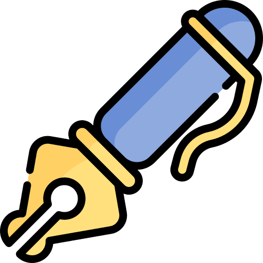 Fountain pen fountain pen art and design calligraphy icon Fountain pen fountain pen art and design calligraphy icon