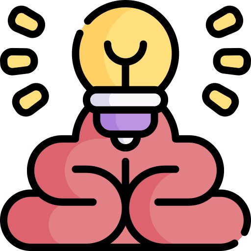 Idea light bulb creativity think icon Idea light bulb creativity think icon