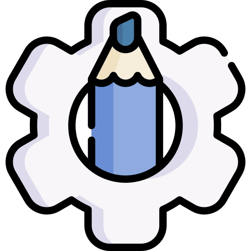 Pencil graphic design creating pencil icon Pencil graphic design creating pencil icon