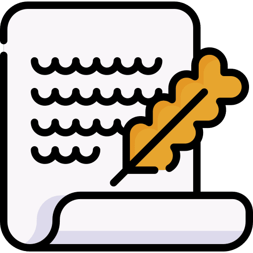 Writing files and folders history art and design icon Writing files and folders history art and design icon