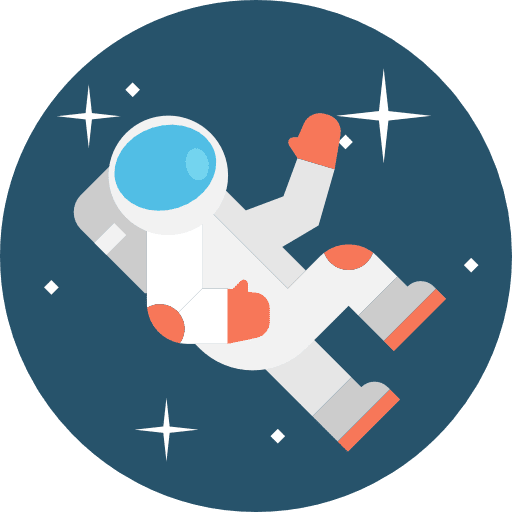 Astronaut aqualung profession people icon