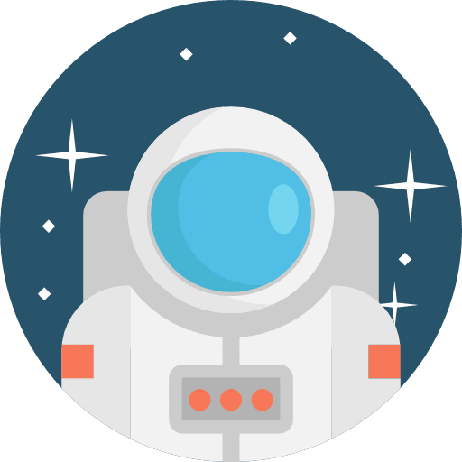 Astronaut space avatar astronaut icon