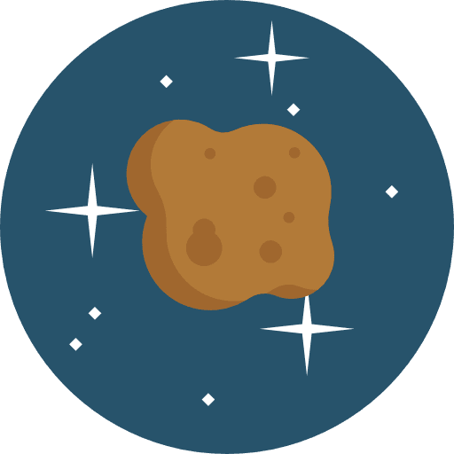 Comet astronomy comet asteroid icon Comet astronomy comet asteroid icon