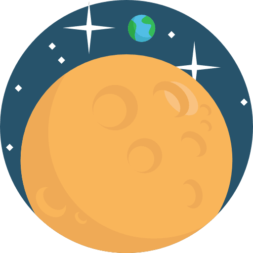 Moon full moon nature astronomy icon Moon full moon nature astronomy icon