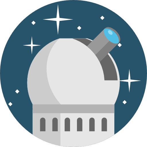 Observatory observatory space miscellaneous icon