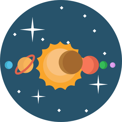 Solar system uranus planet science icon Solar system uranus planet science icon
